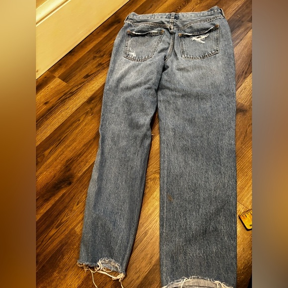 We The Free Light Blue Denim Jeans size 28 basic minimalist neutral daily - Picture 10 of 15